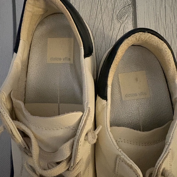 Dolce Vita White, Black, and Silver Sneakers - Picture 5 of 5